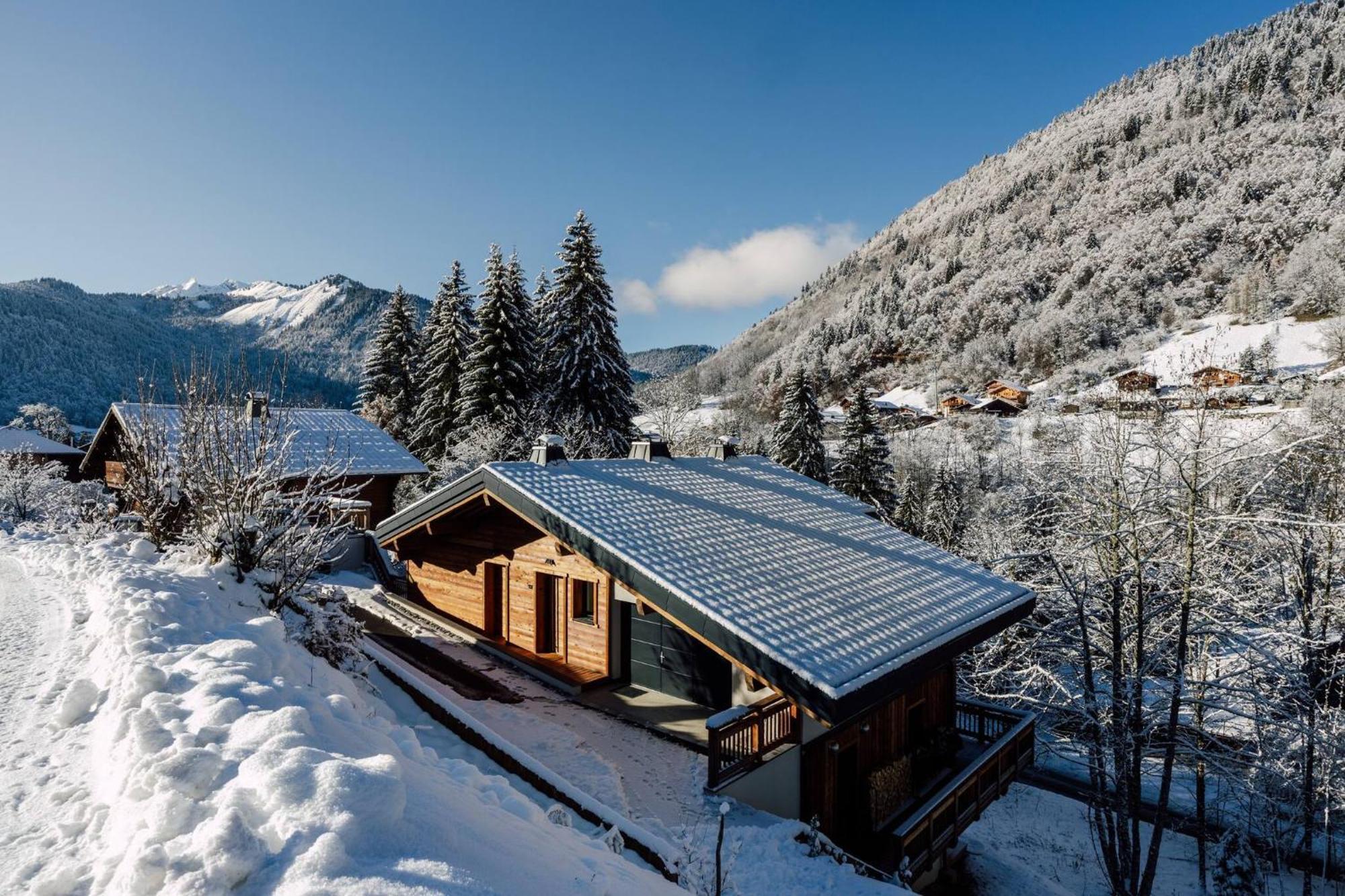 Villa Les Petits Ours Montriond Superbe 8 14 Personnes Exterior foto