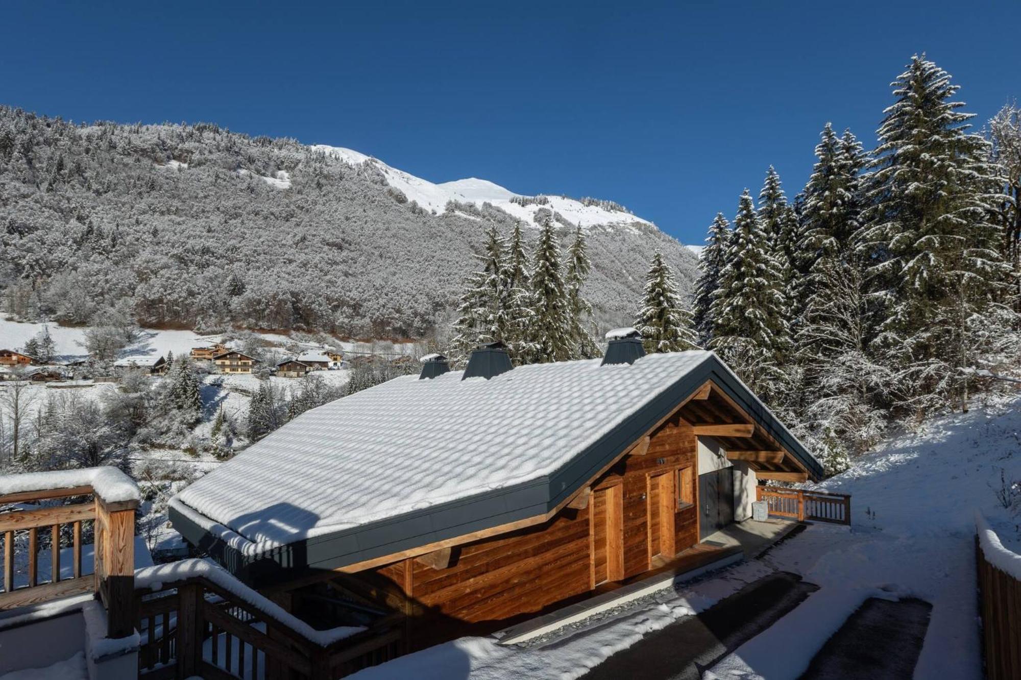 Villa Les Petits Ours Montriond Superbe 8 14 Personnes Exterior foto