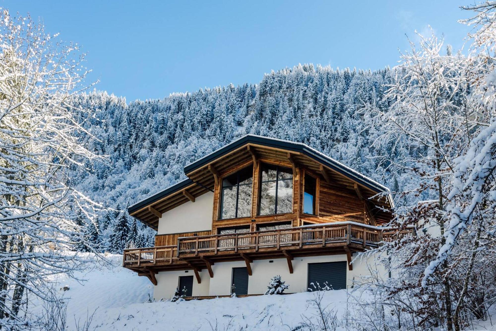 Villa Les Petits Ours Montriond Superbe 8 14 Personnes Exterior foto